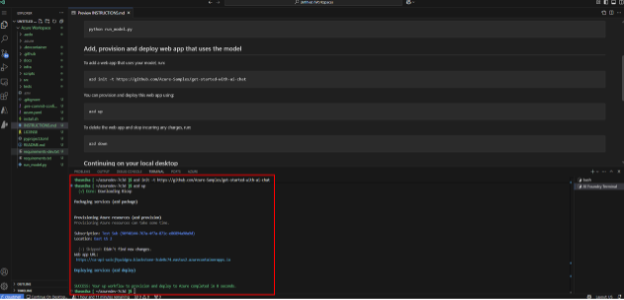 Screenshot that shows Continue On button